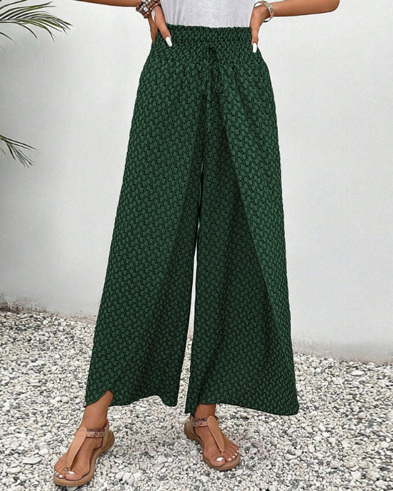 Belinda | Pantalons à imprimé géométrique pour femmes