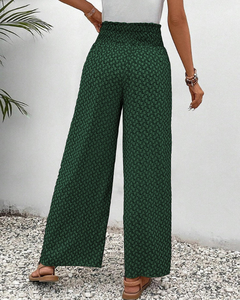Belinda | Pantalons à imprimé géométrique pour femmes