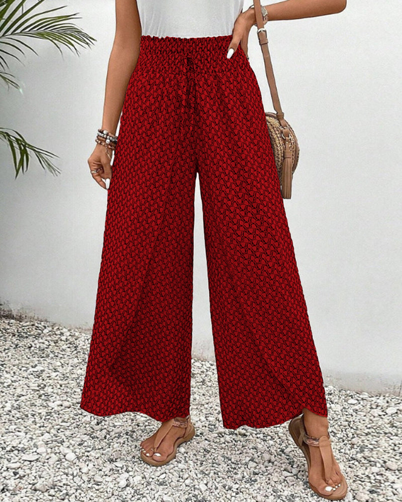Belinda | Pantalons à imprimé géométrique pour femmes