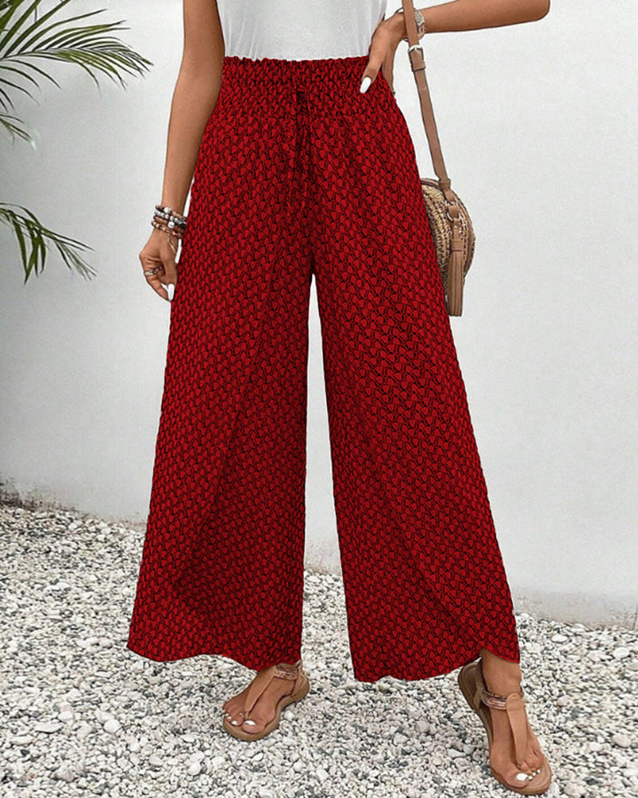 Belinda | Pantalons à imprimé géométrique pour femmes