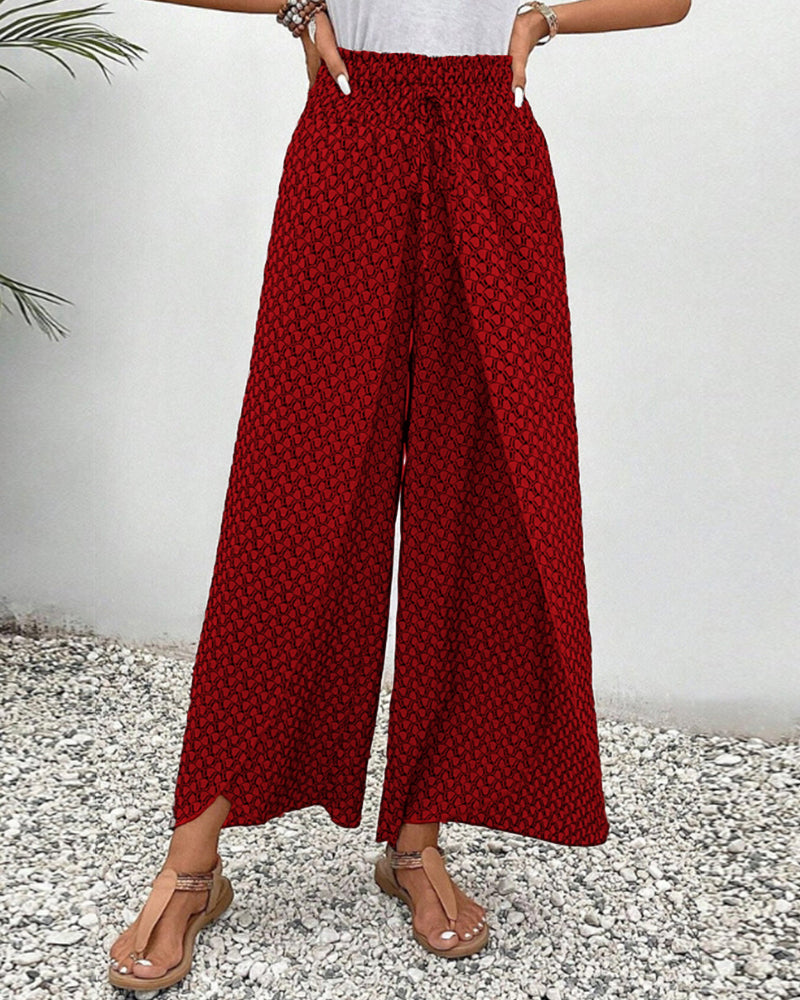 Belinda | Pantalons à imprimé géométrique pour femmes