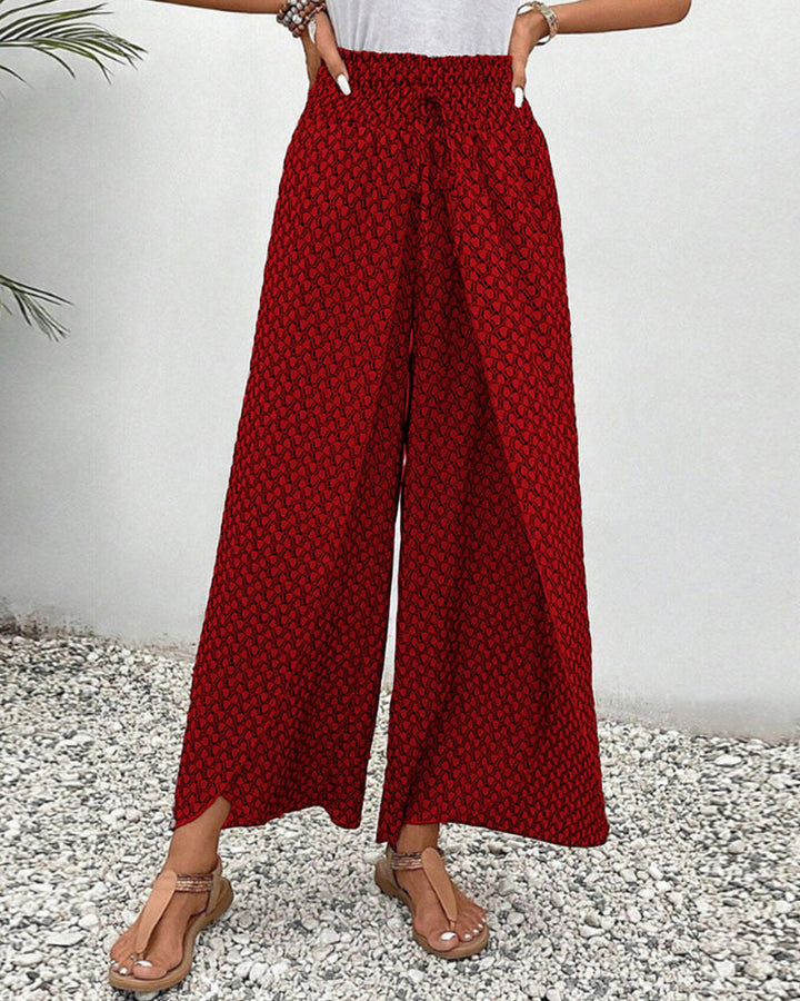 Belinda | Pantalons à imprimé géométrique pour femmes