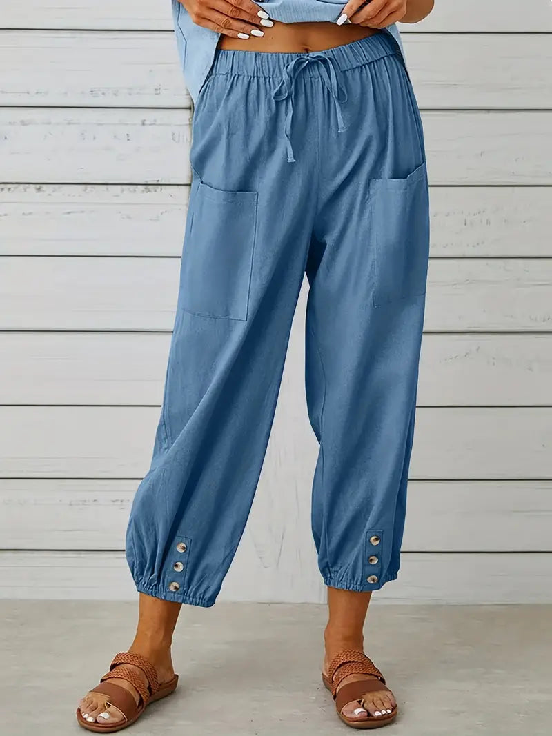 Élise | Pantalon harem coupe décontractée pour femmes