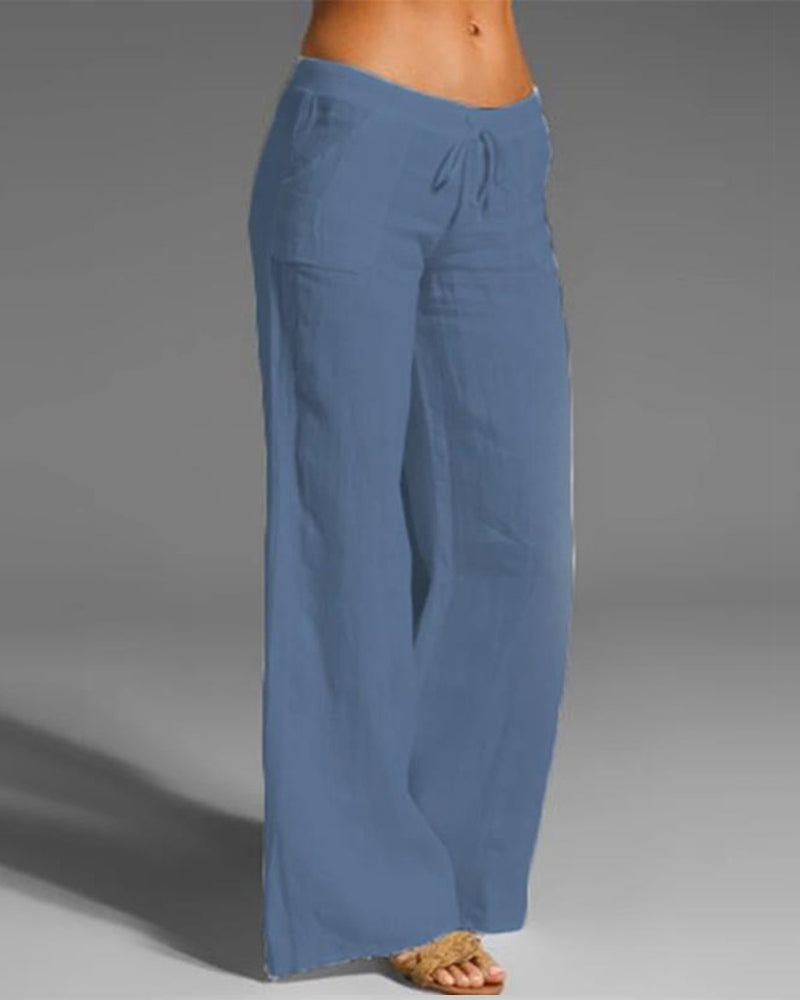 Sabine | Pantalon pour Femme | Jambes Larges, Élégant & Moderne