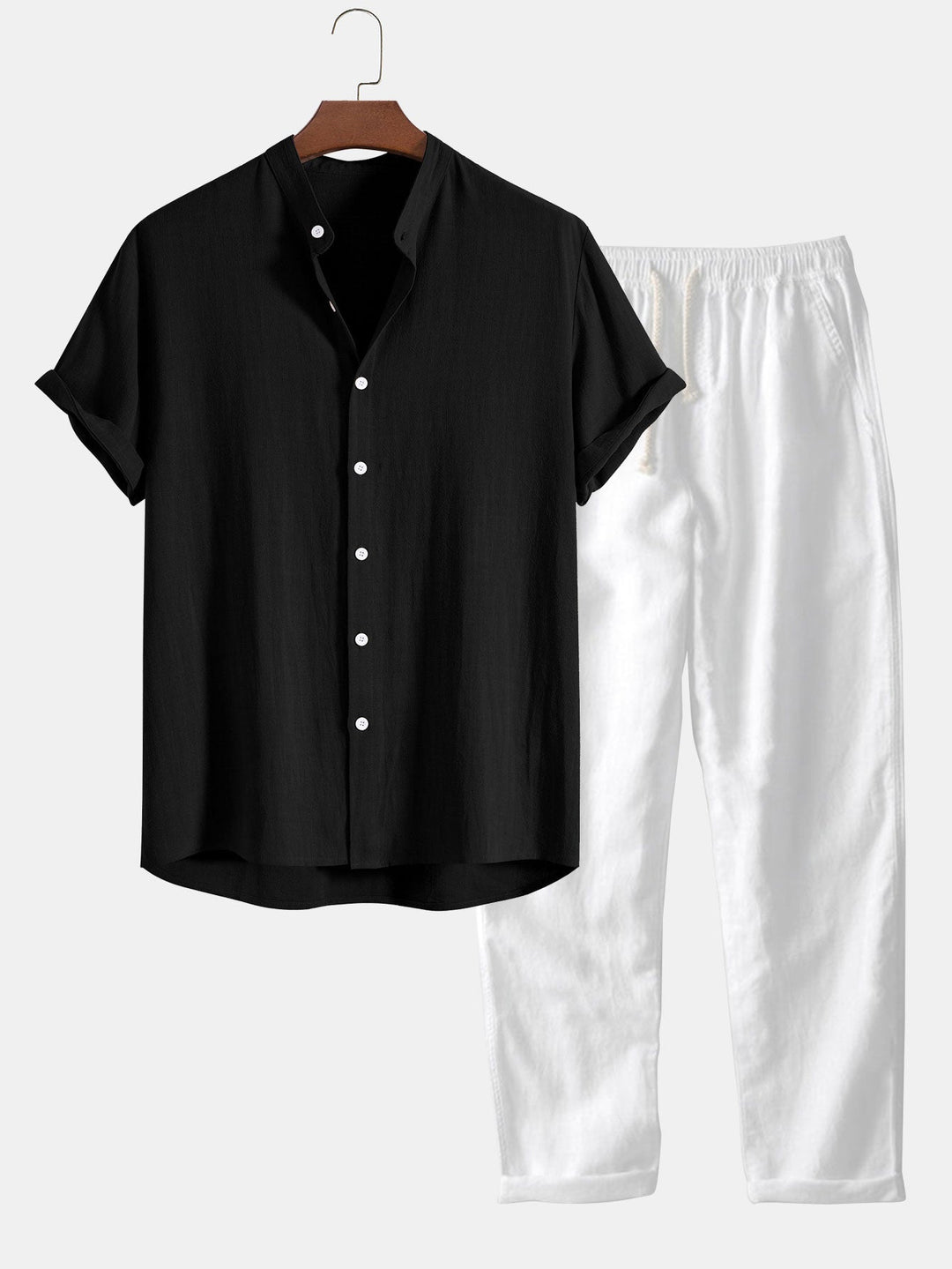 Alain | Ensemble chemise et pantalon décontracté pour hommes
