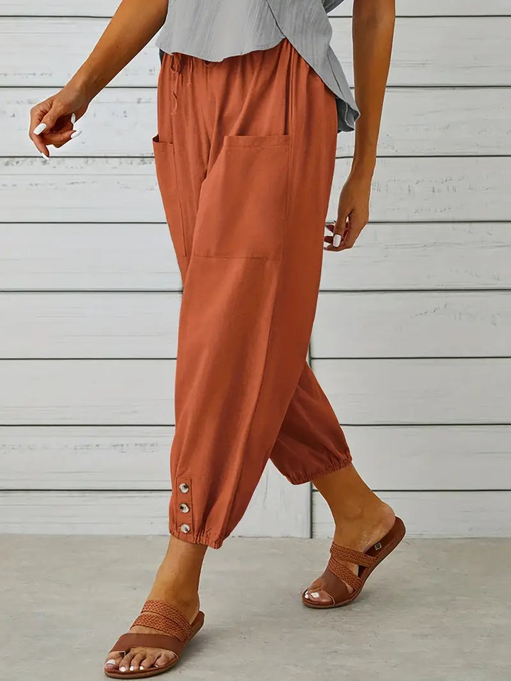 Élise | Pantalon harem coupe décontractée pour femmes
