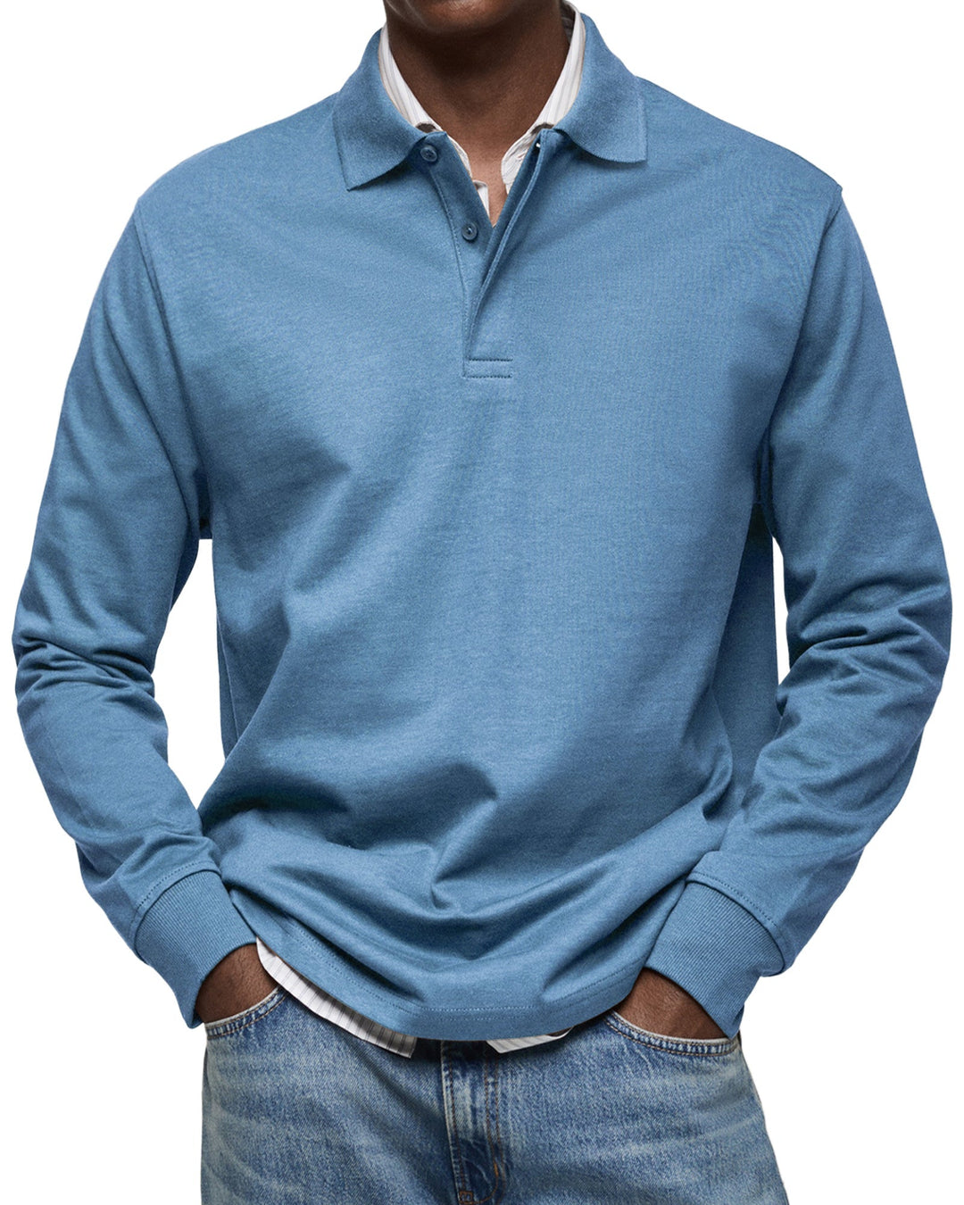 Polo Homme Manches Longues