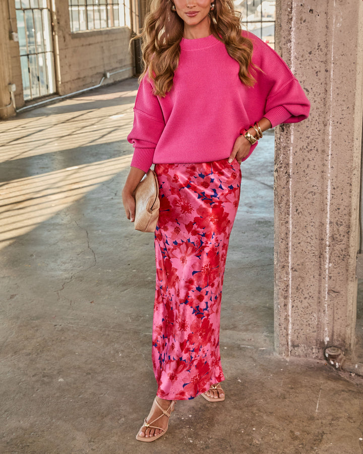 Pull Femme Oversize en Maille