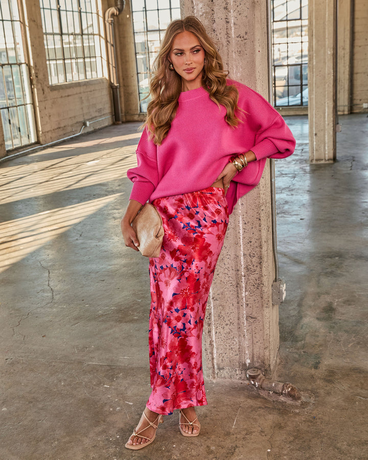 Pull Femme Oversize en Maille