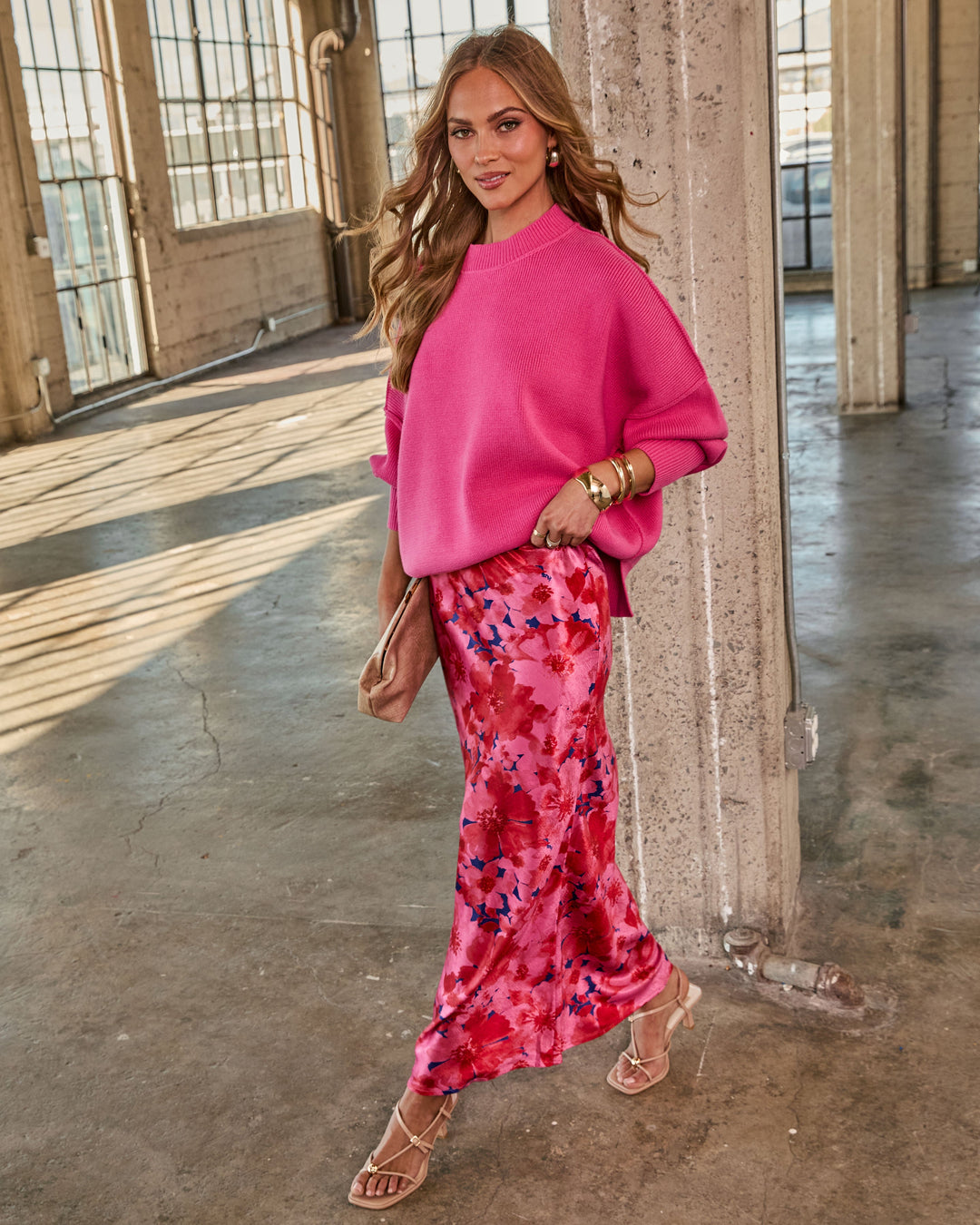 Pull Femme Oversize en Maille