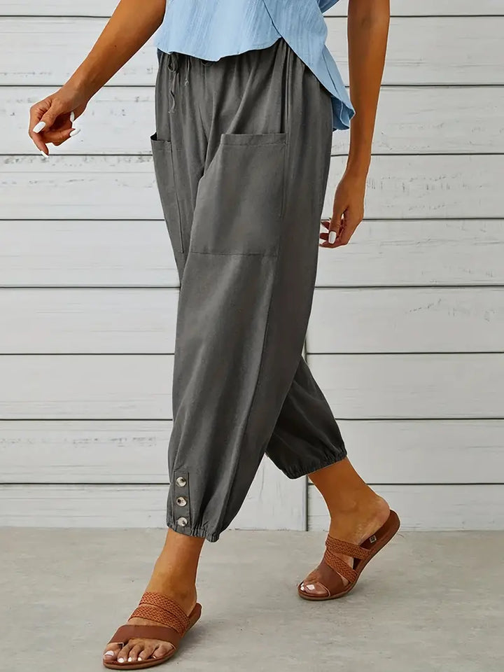 Élise | Pantalon harem coupe décontractée pour femmes