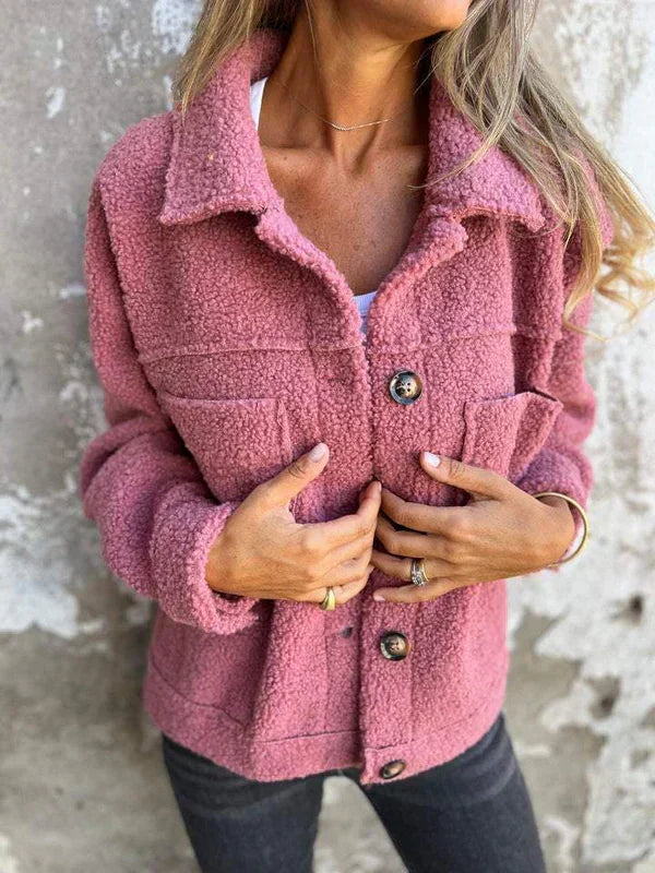 Veste Courte Femme à Revers