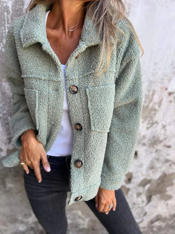 Veste Courte Femme à Revers