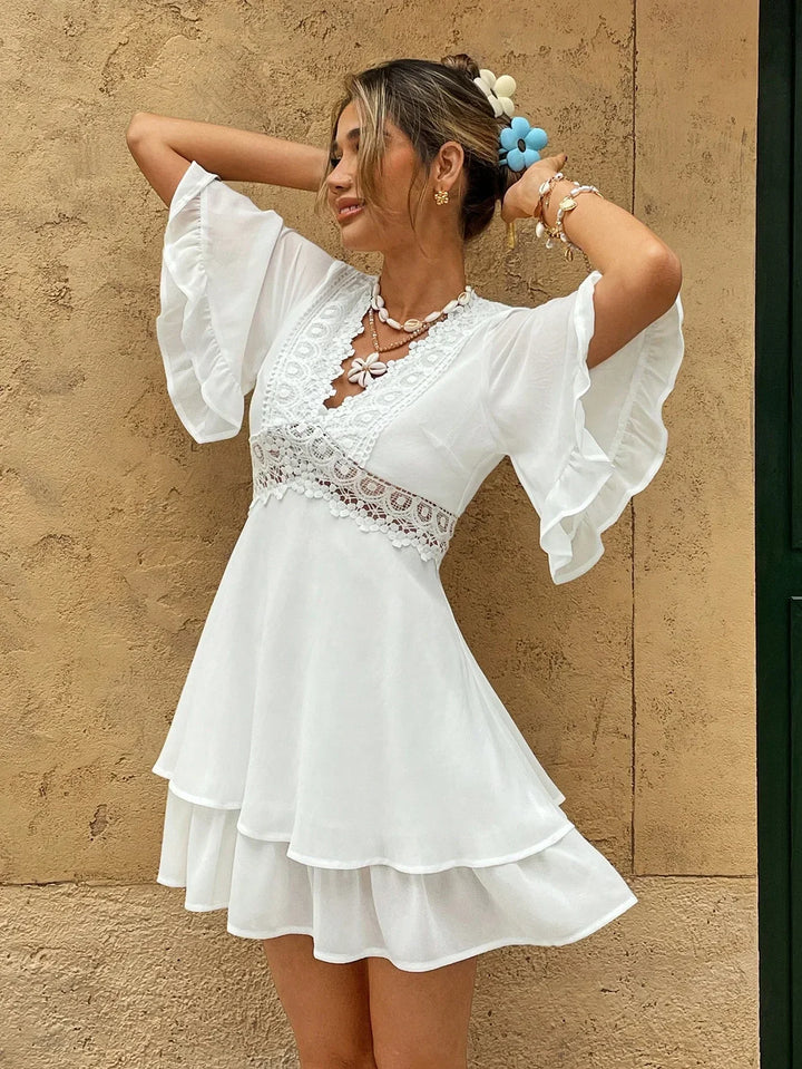 Mathilde | Robe en dentelle bohème pour femmes