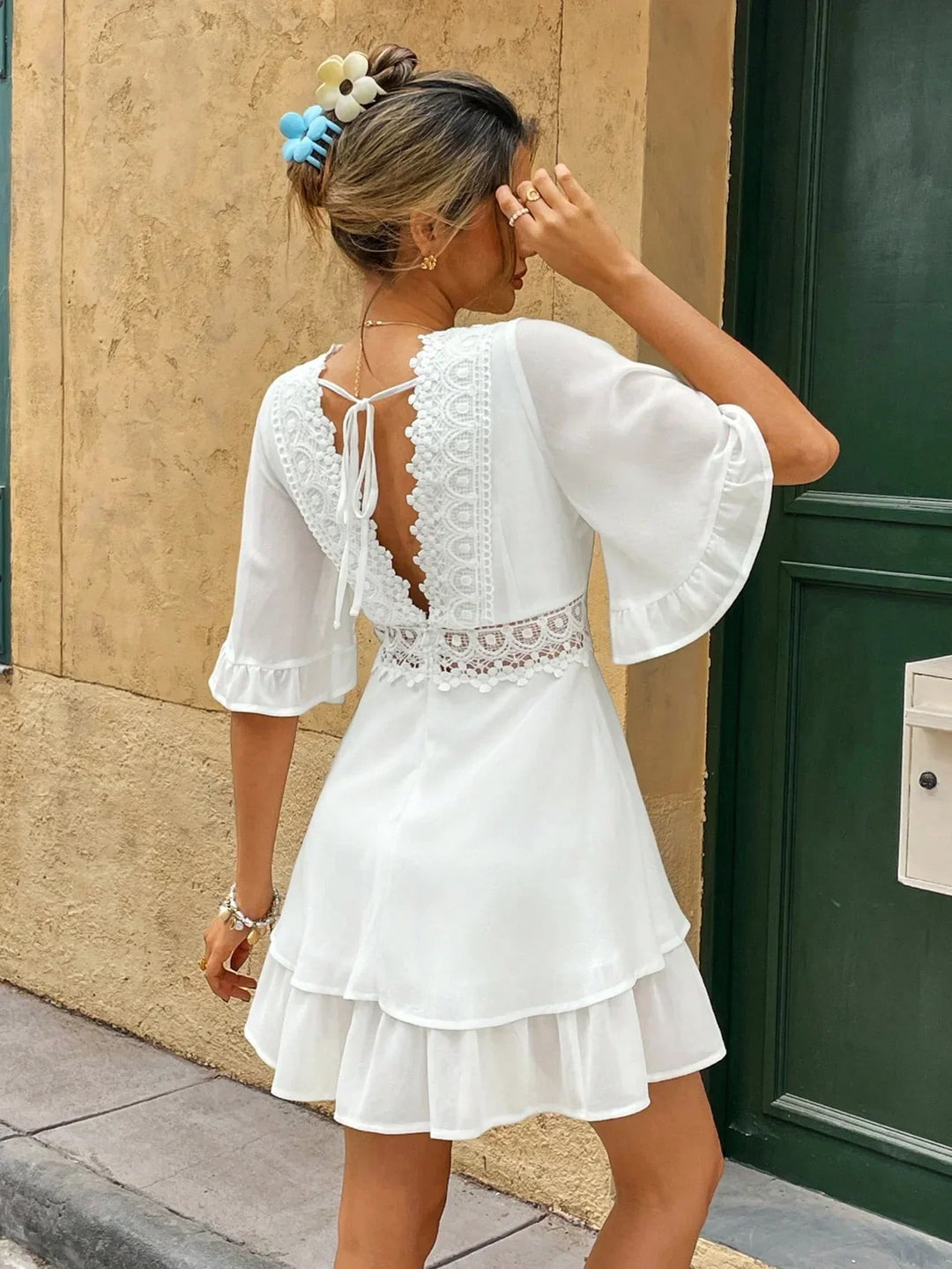 Mathilde | Robe en dentelle bohème pour femmes