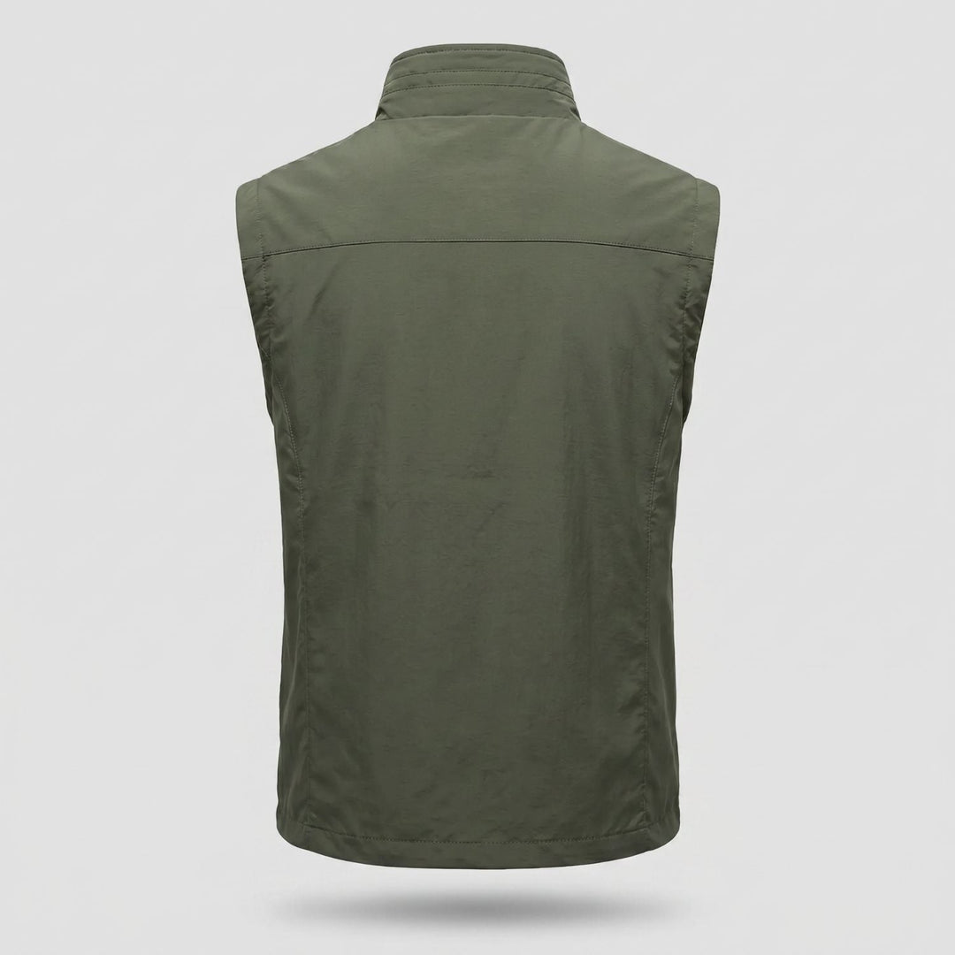 Gilet de Randonnée Homme Léger Respirant Multi Poches