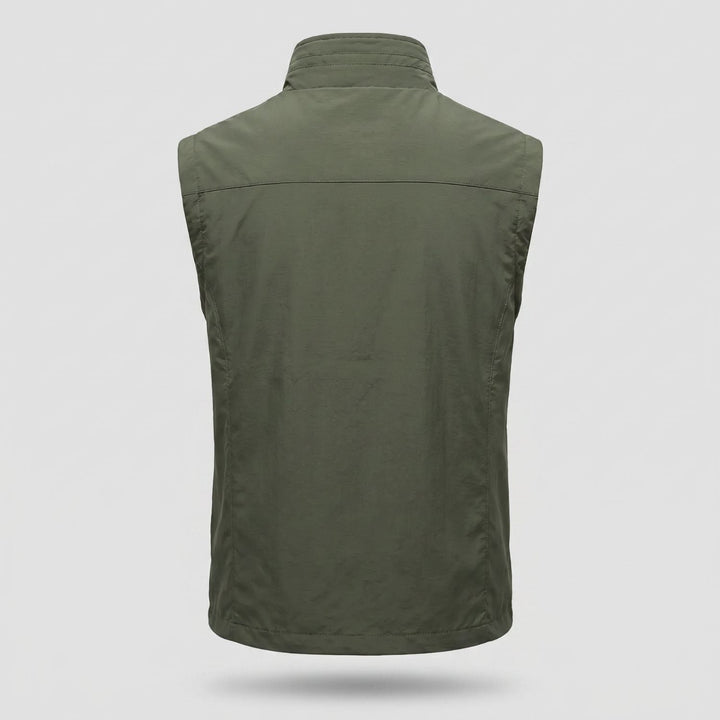 Gilet de Randonnée Homme Léger Respirant Multi Poches
