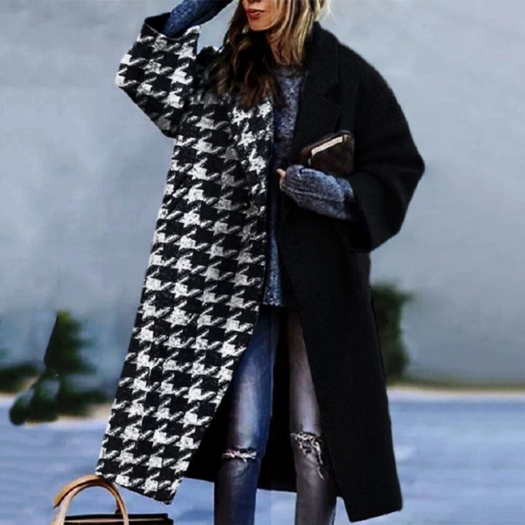 Manteau Long Femme en Tissu Doux