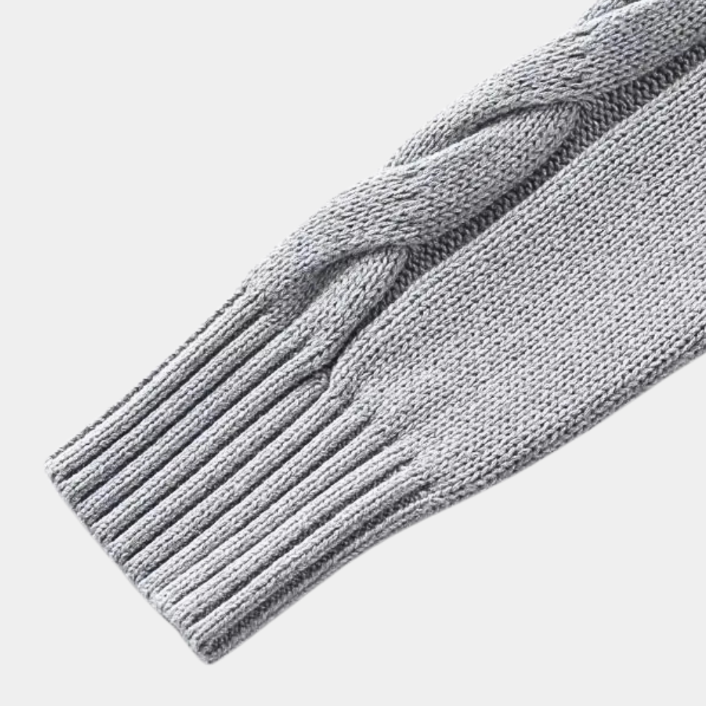 DONNA - Pull Crop Col Roulé Elégant pour Femmes
