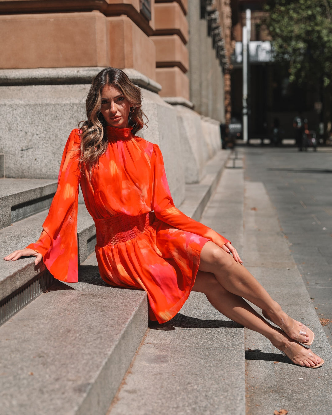 Noelle | Robe fluide en chiffon pour femmes