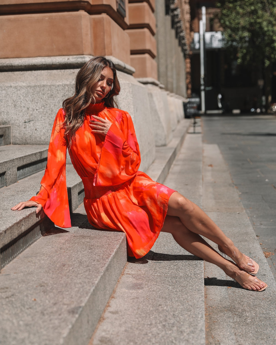Noelle | Robe fluide en chiffon pour femmes