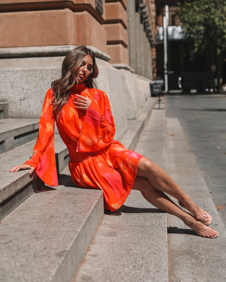 Noelle | Robe fluide en chiffon pour femmes