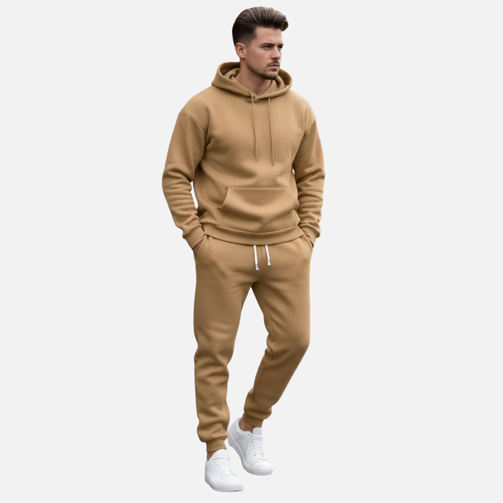 Ensemble Survêtement Homme À Capuche Et Jogger Coupe Ajustée
