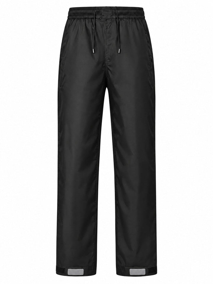 Surpantalon De Randonnée Homme Imperméable À Enfiler Taille Élastique