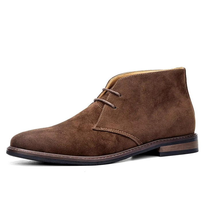 Bottines Homme Chukka en Daim à Lacets