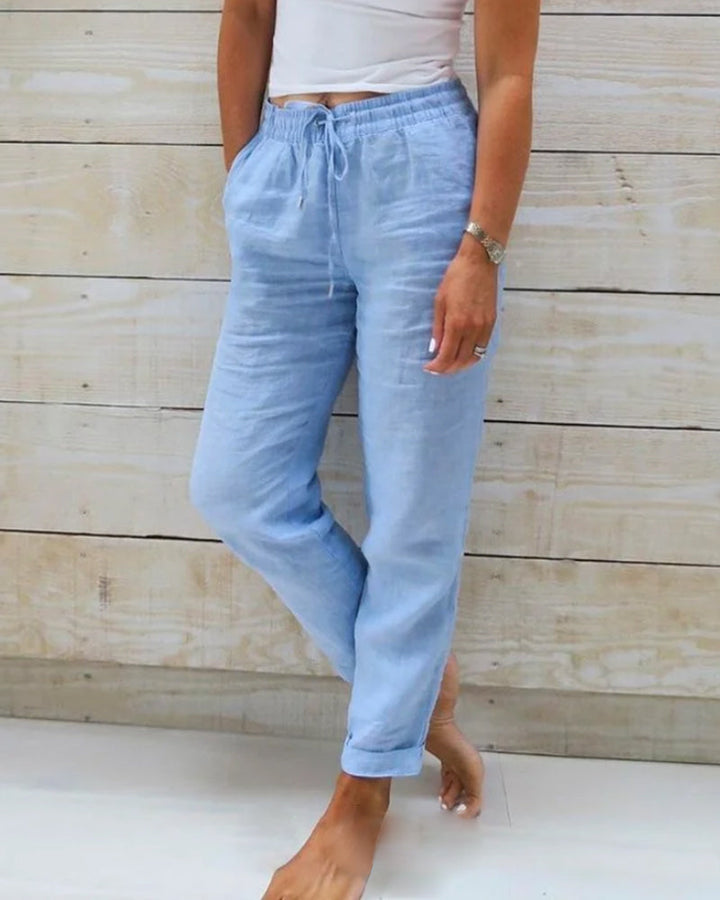 Louise | Pantalon pour Femme | Décontracté, Léger & Polyvalent