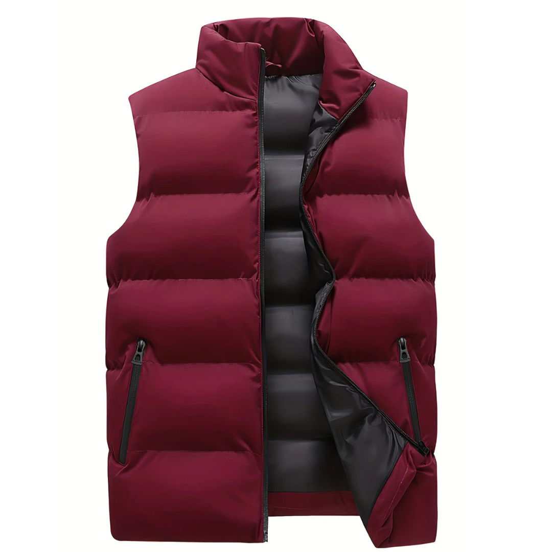 Gilet Matelassé Homme d’Hiver pour Superposition