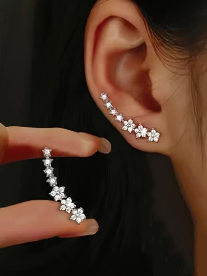 Boucles d’Oreilles Florales