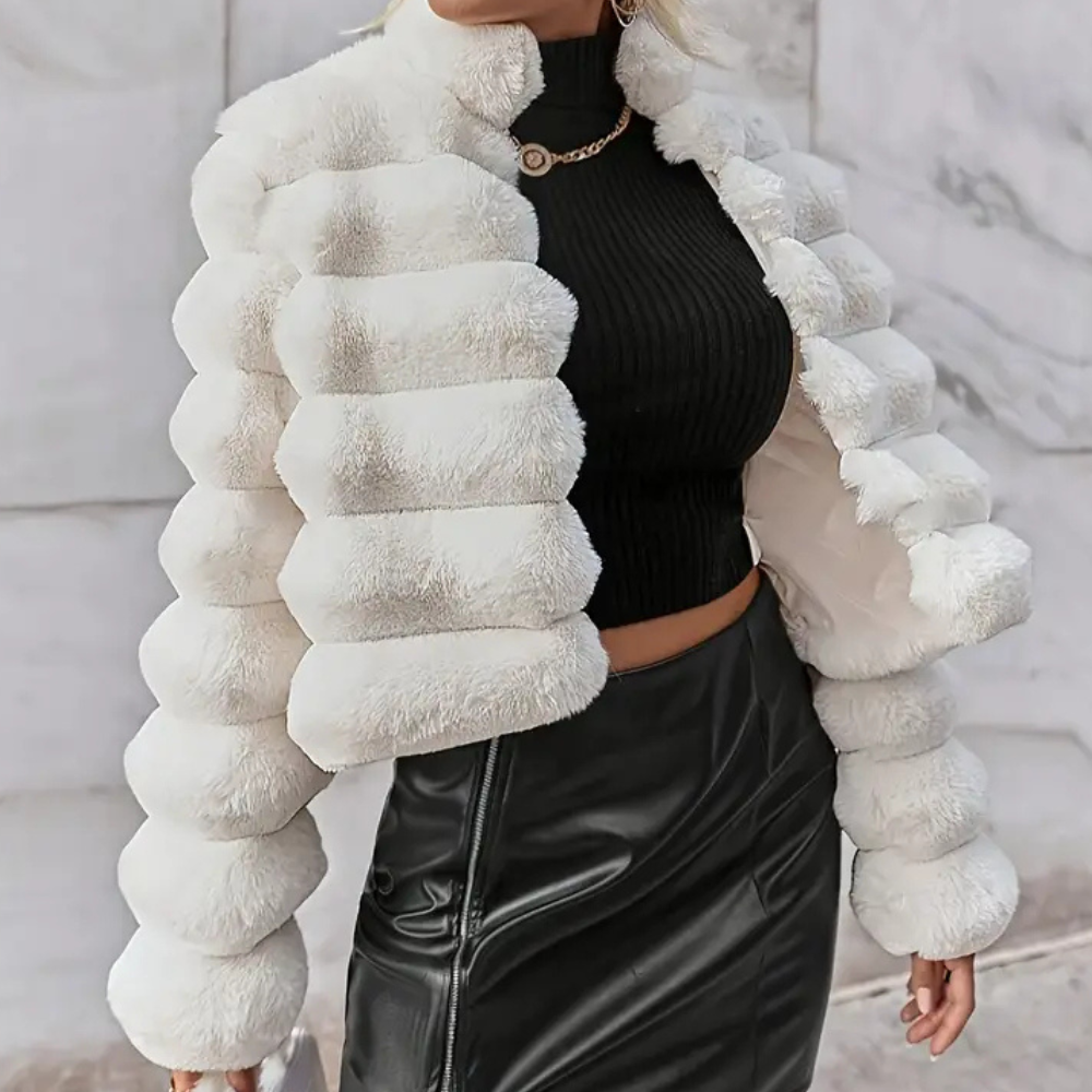 JESSICA - Manteau en Fourrure Élégant pour Femmes