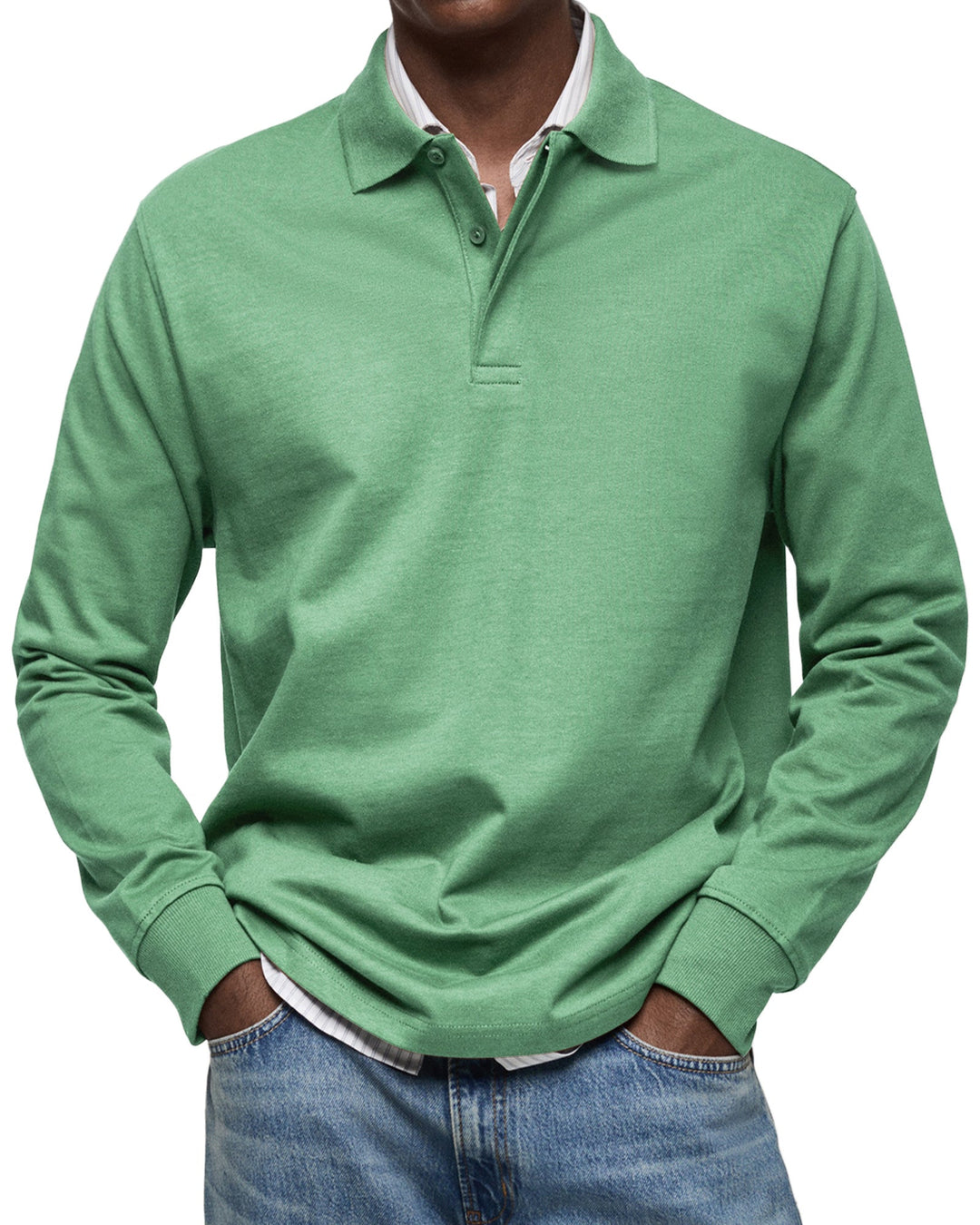 Polo Homme Manches Longues