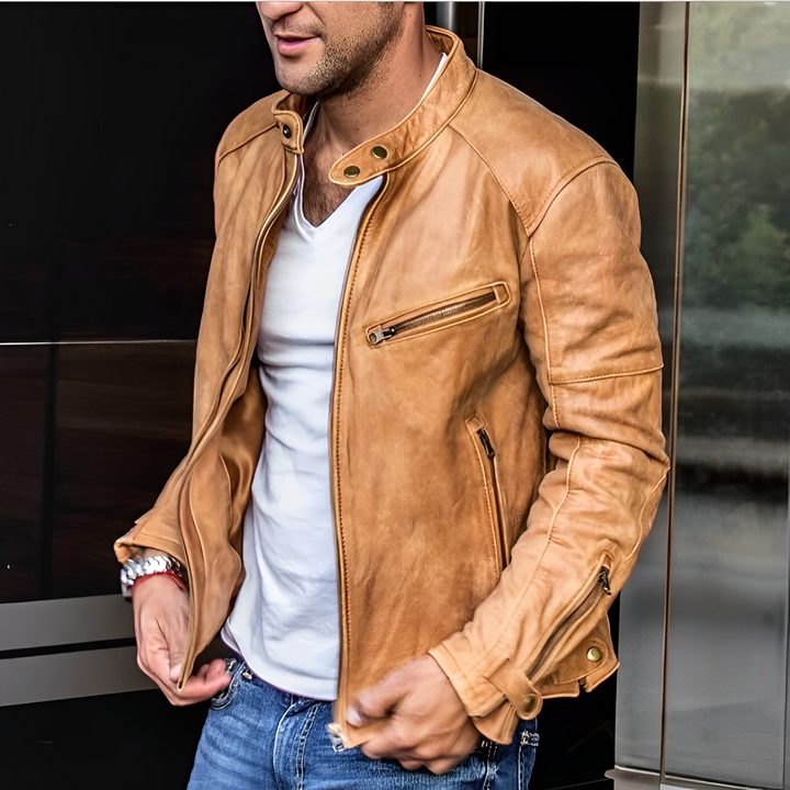Martial | Veste de motard classique pour hommes