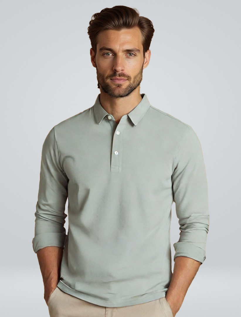 Victor | Polo à manches longues pour hommes