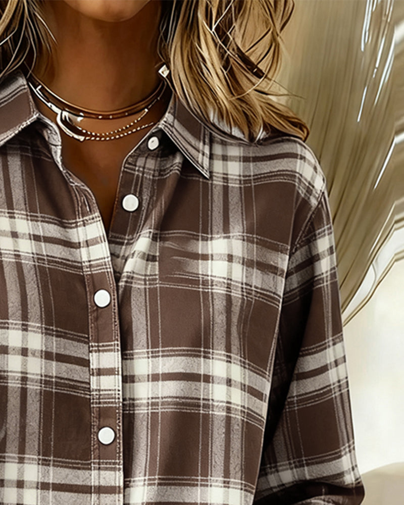 Chemise Femme à Carreaux