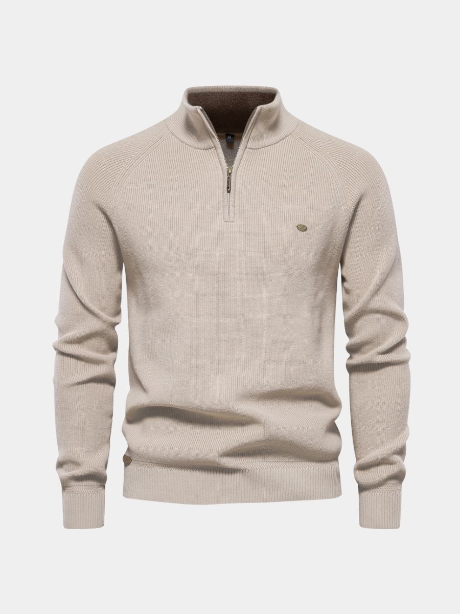 Pull Homme Demi-Zip