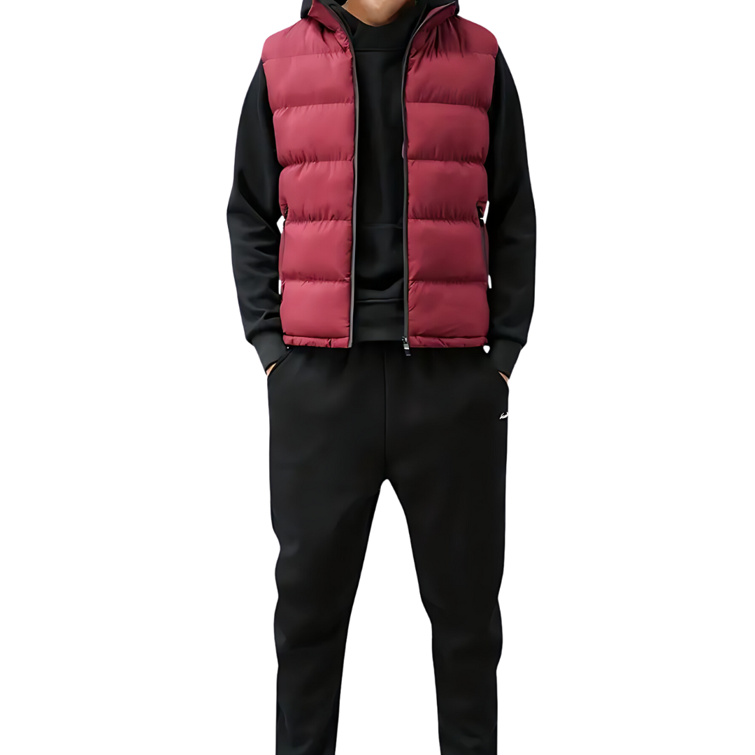Gilet Matelassé Homme d’Hiver pour Superposition