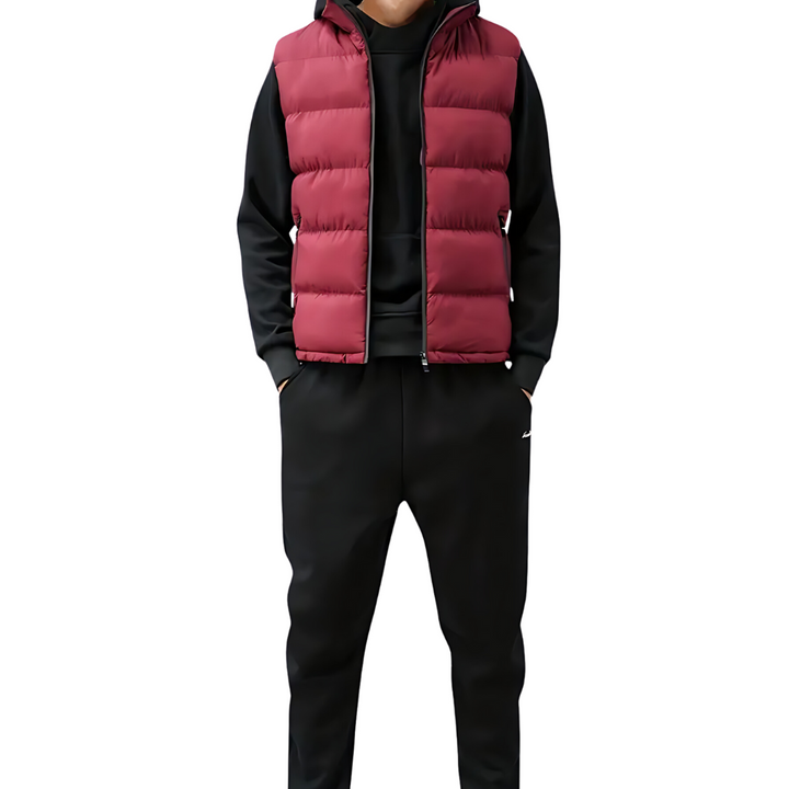 Gilet Matelassé Homme d’Hiver pour Superposition