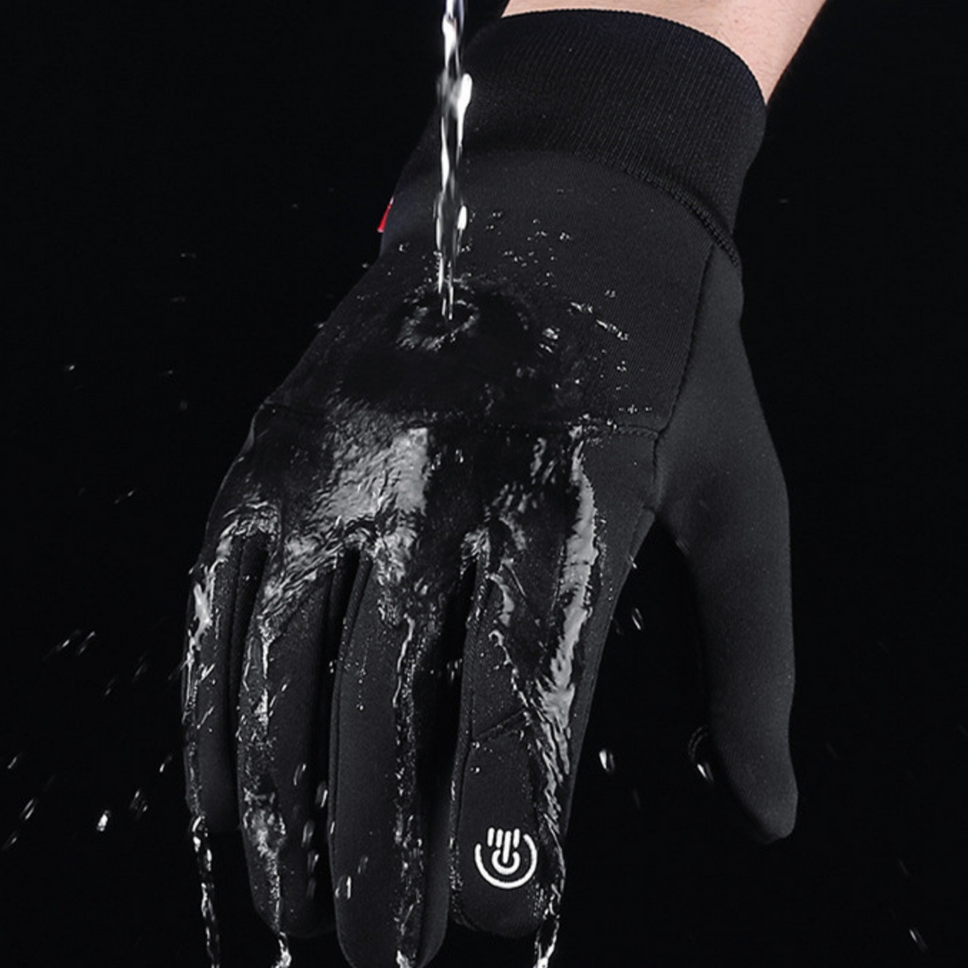Gants d’Hiver Imperméables Tactiles Doublés Polaire