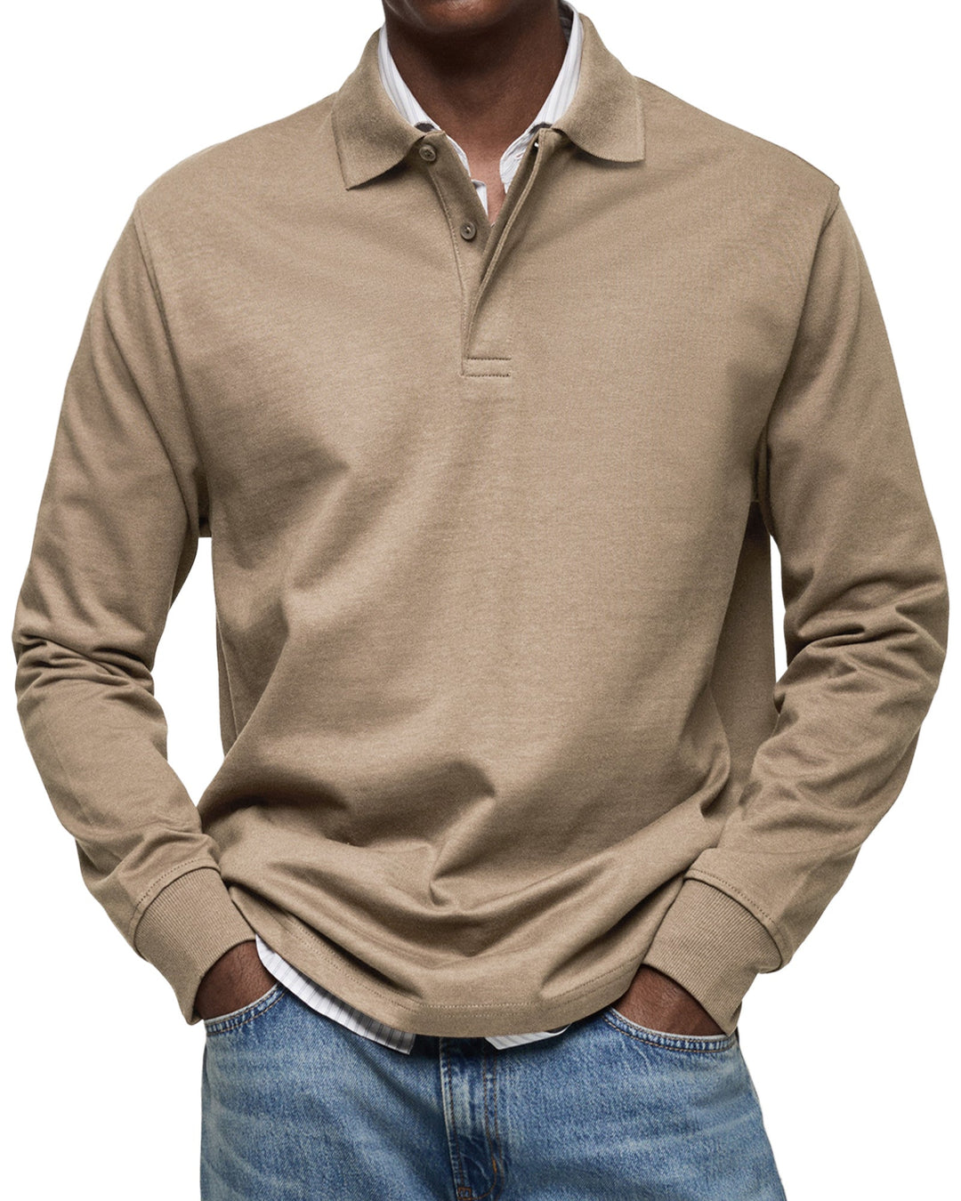 Polo Homme Manches Longues