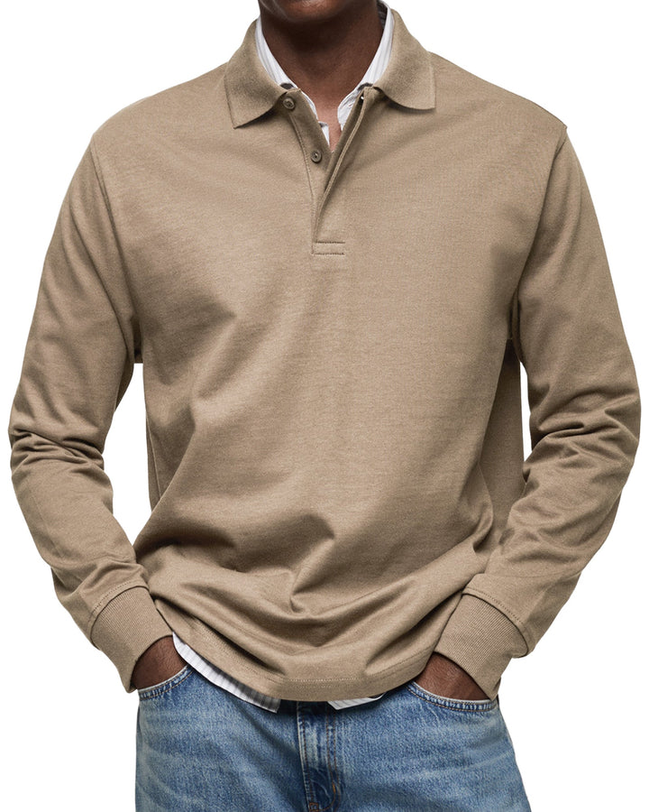 Polo Homme Manches Longues