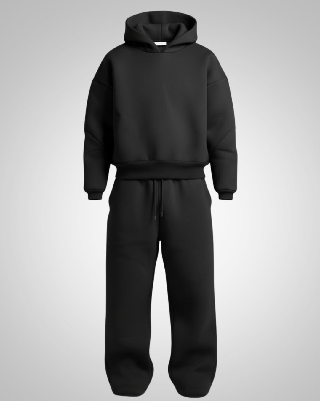 Ensemble Survêtement Homme Oversize À Capuche Et Pantalon Large