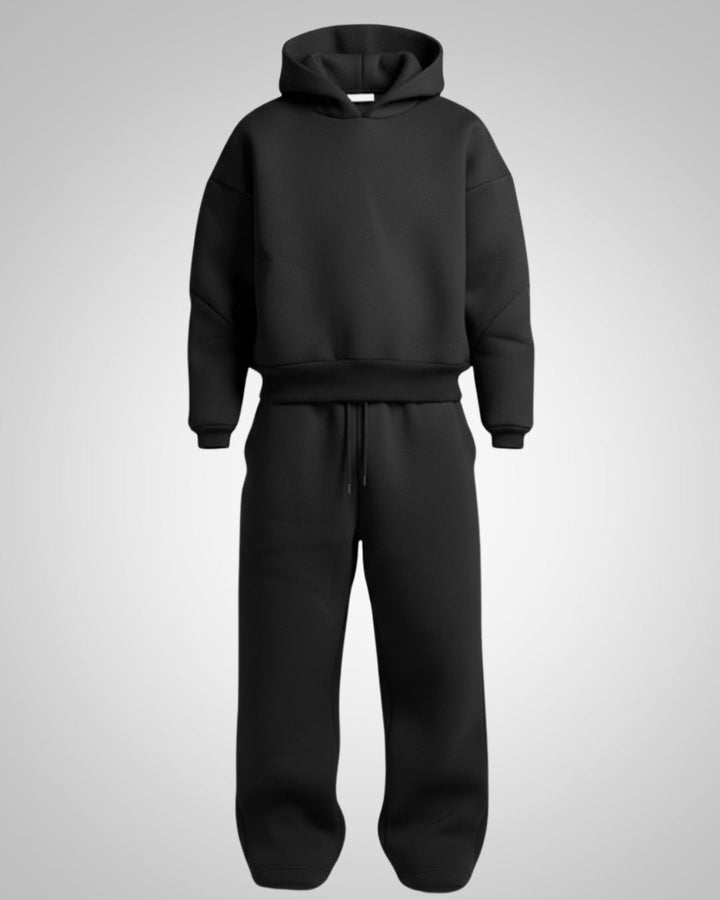 Ensemble Survêtement Homme Oversize À Capuche Et Pantalon Large