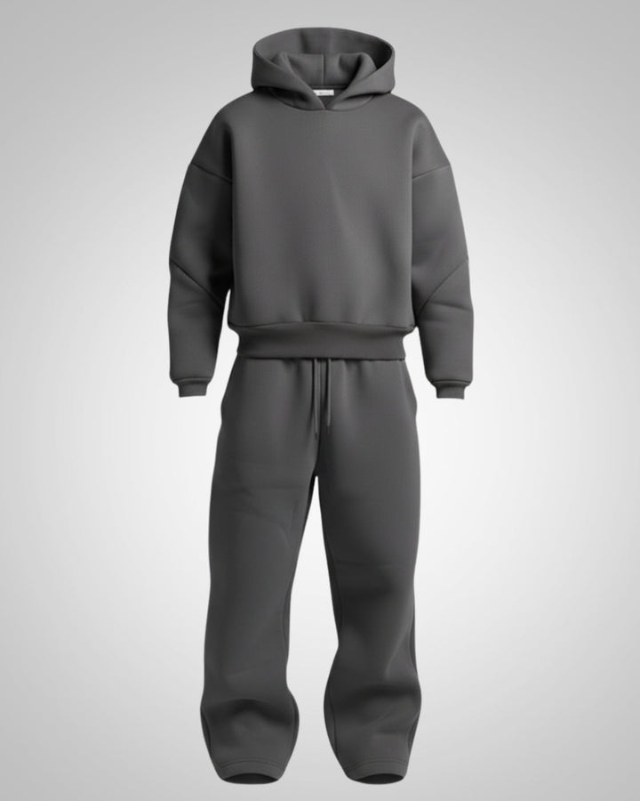 Ensemble Survêtement Homme Oversize À Capuche Et Pantalon Large