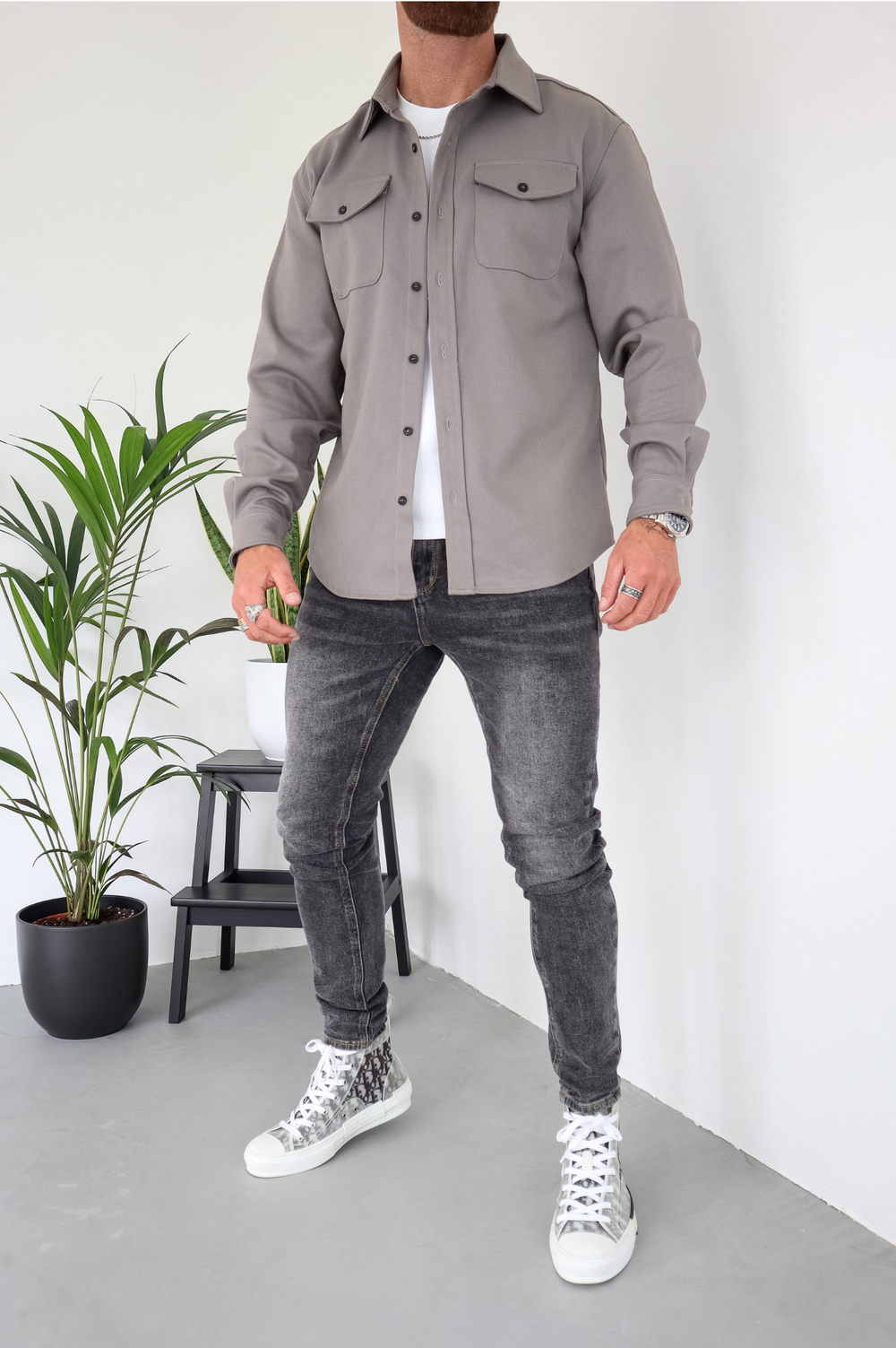 Surchemise en Coton pour Homme