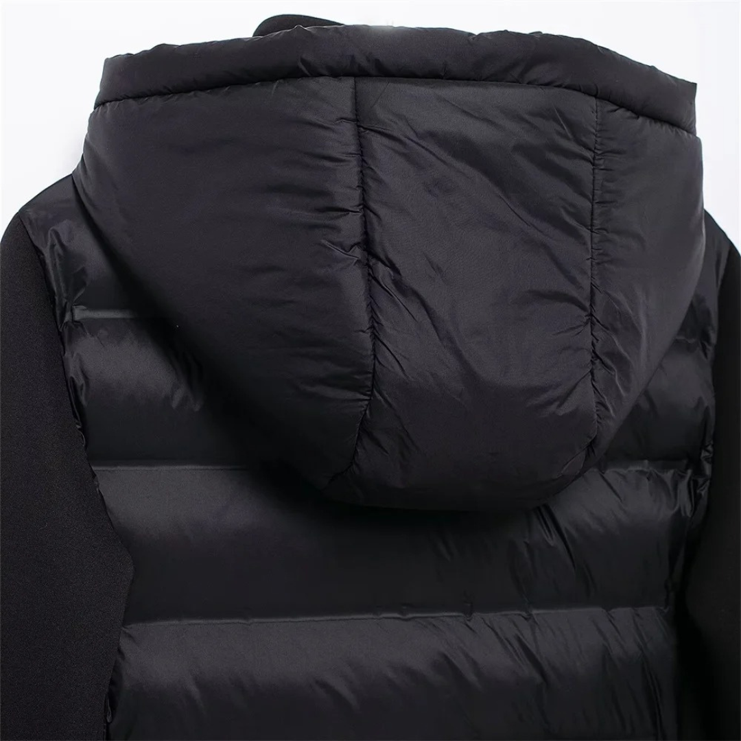 Doudoune Femme Imperméable Coupe Ajustée Avec Capuche