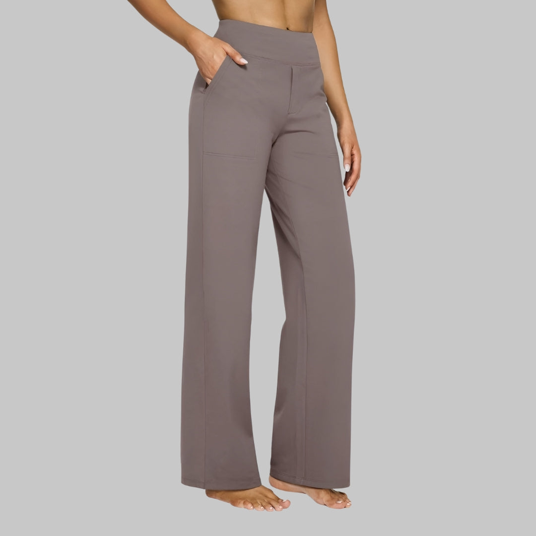Doudoune Courte Femme avec Poignets Coupe-Vent