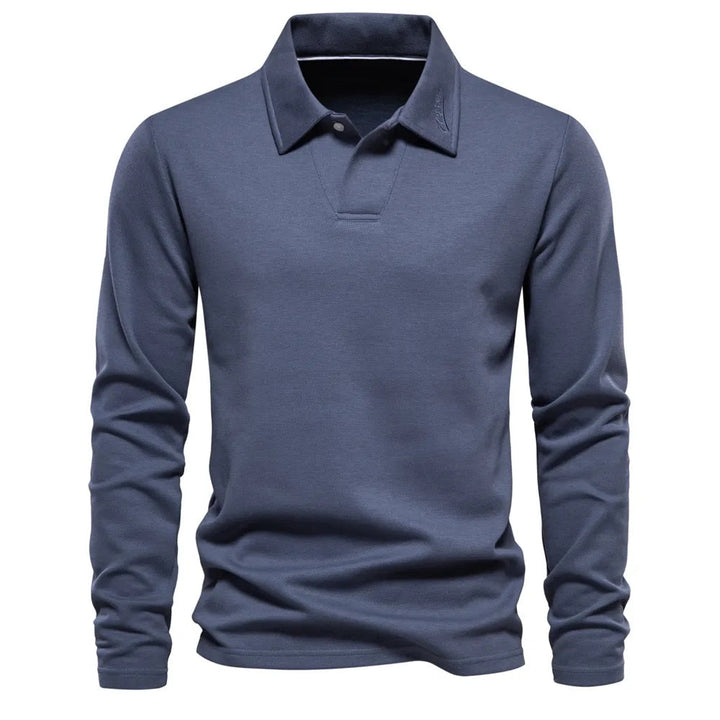 Maxime | Polo à manches longues pour hommes